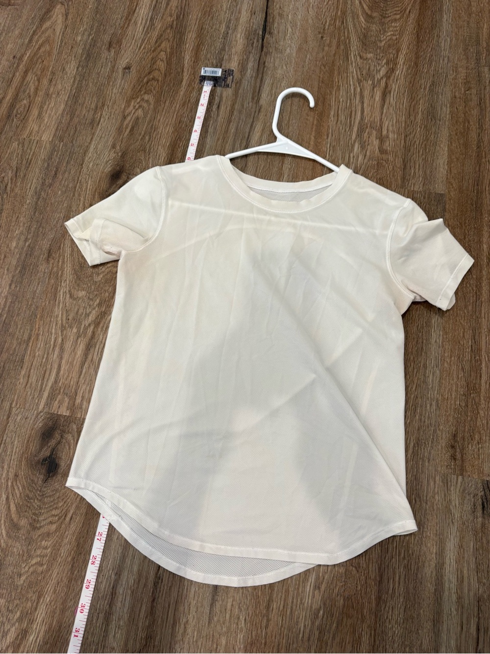 lululemon athletica Short Sleeve Crew Tee - Cream/Off-White